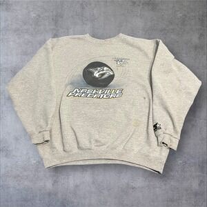 Vintage Starter Nashville Predators Crewneck Sweatshirt XL